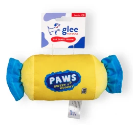 Παιχνίδι Σκύλου Glee Candy Squeaky Κίτρινο 10x22cm Παιχνίδι Σκύλου Glee Candy Squeaky Κίτρινο 10x22cm