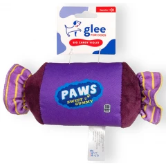 Παιχνίδι Σκύλου Glee Candy Squeaky Μωβ 10x22cm