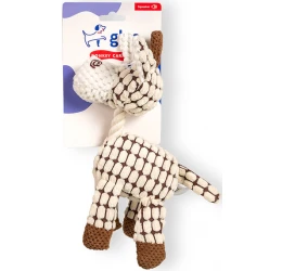 Παιχνίδι Σκύλου Glee Donkey Caramel Squeaky 20x14x7cm