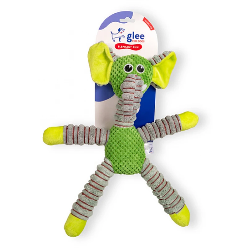 Παιχνίδι Σκύλου Glee Elephant Squeaky 35x15cm Σκύλοι Παιχνίδι Σκύλου Glee Elephant Squeaky 35x15cm Σκύλοι