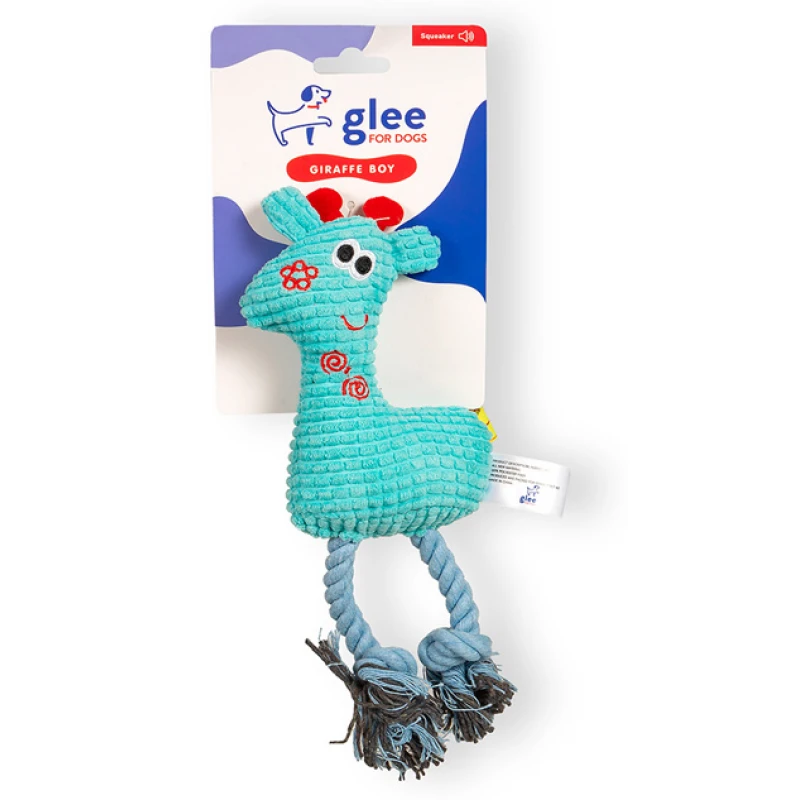 Παιχνίδι Σκύλου Glee Giraffe Boy Squeaky 26x16x3cm Σκύλοι Παιχνίδι Σκύλου Glee Giraffe Boy Squeaky 26x16x3cm Σκύλοι