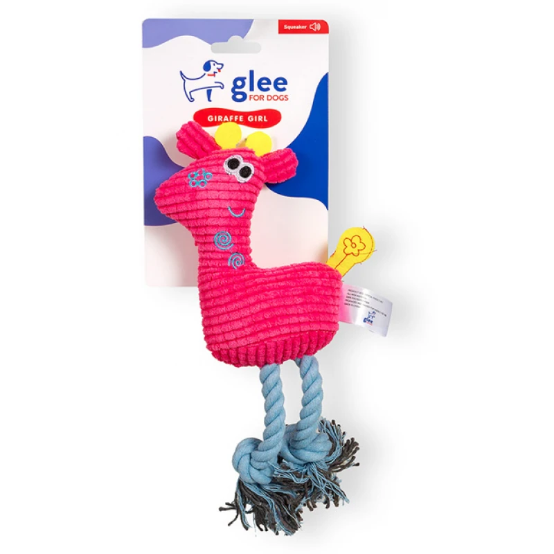Παιχνίδι Σκύλου Glee Giraffe Girl Squeaky 26x16x3cm Σκύλοι Παιχνίδι Σκύλου Glee Giraffe Girl Squeaky 26x16x3cm Σκύλοι