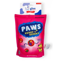 Παιχνίδι Σκύλου Glee Gummy Paws Squeaky 18x8cm