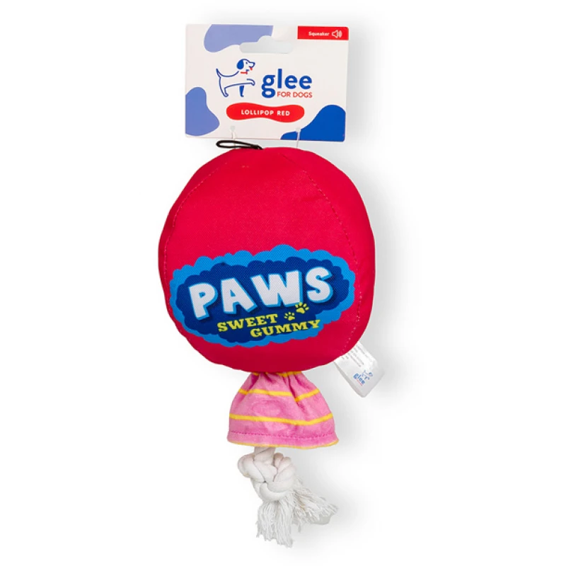 Παιχνίδι Σκύλου Glee Lollipop Rope Squeaky Κόκκινο 11x29cm Σκύλοι Παιχνίδι Σκύλου Glee Lollipop Rope Squeaky Κόκκινο 11x29cm Σκύλοι