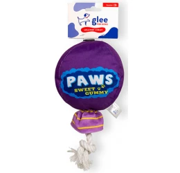 Παιχνίδι Σκύλου Glee Lollipop Rope Squeaky Μωβ 11x29cm Παιχνίδι Σκύλου Glee Lollipop Rope Squeaky Μωβ 11x29cm