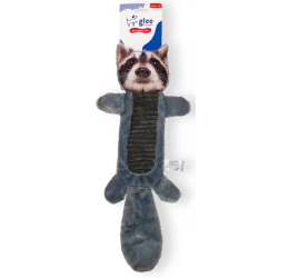 Παιχνίδι Σκύλου Glee Raccoon Skinny Tail Squeaky 22x50cm Παιχνίδι Σκύλου Glee Raccoon Skinny Tail Squeaky 22x50cm