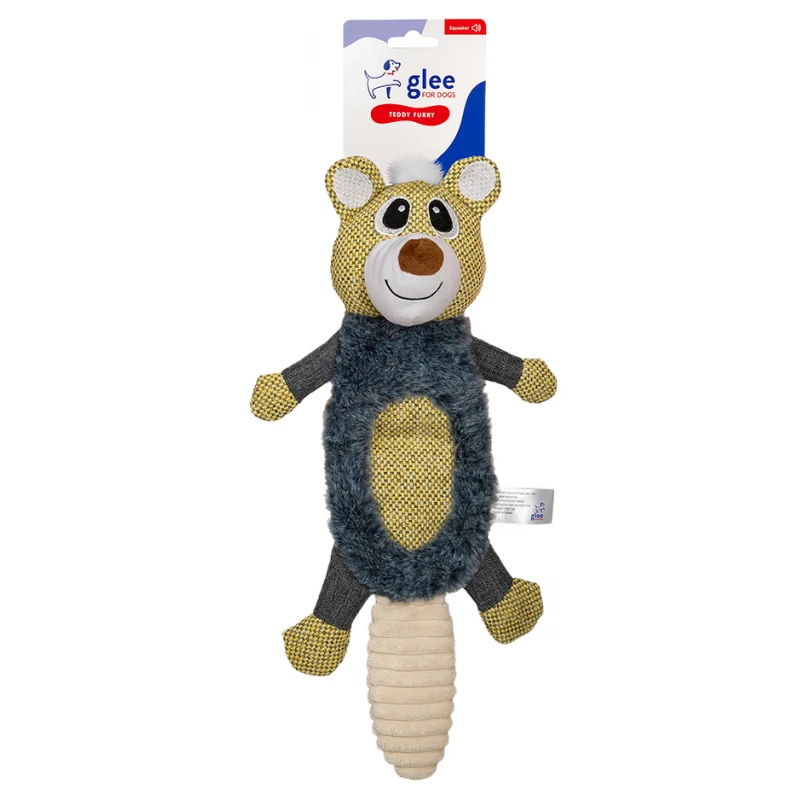 Παιχνίδι Σκύλου Glee Teddy Furry Belly Squeaky 41cm Σκύλοι Παιχνίδι Σκύλου Glee Teddy Furry Belly Squeaky 41cm Σκύλοι