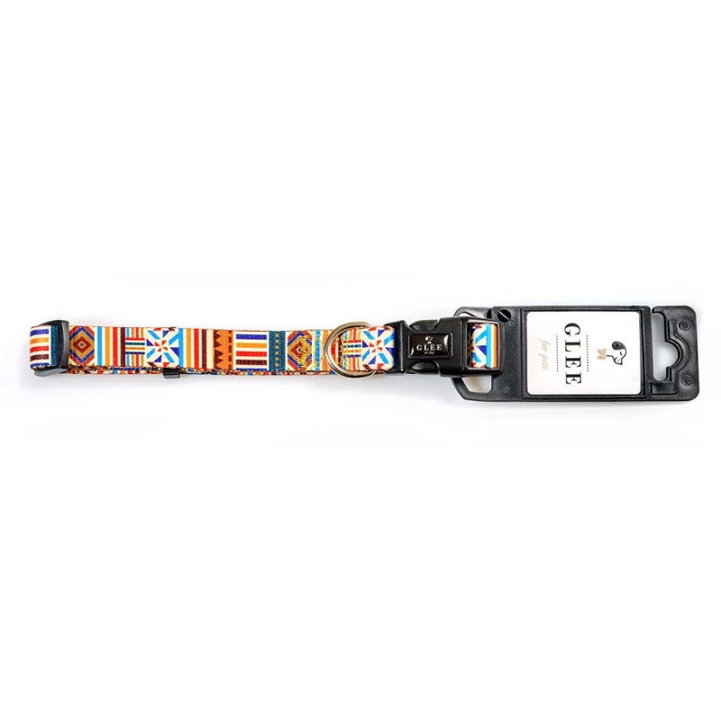 Περιλαίμιο Σκύλου Glee Multicolor με Πλαστικό Κούμπωμα M 20mmx40cm-55cm Σκύλοι Περιλαίμιο Σκύλου Glee Multicolor με Πλαστικό Κούμπωμα M 20mmx40cm-55cm Σκύλοι