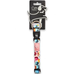 Περιλαίμιο Σκύλου Glee Platinum Macaron XS 10mmx20-35cm
