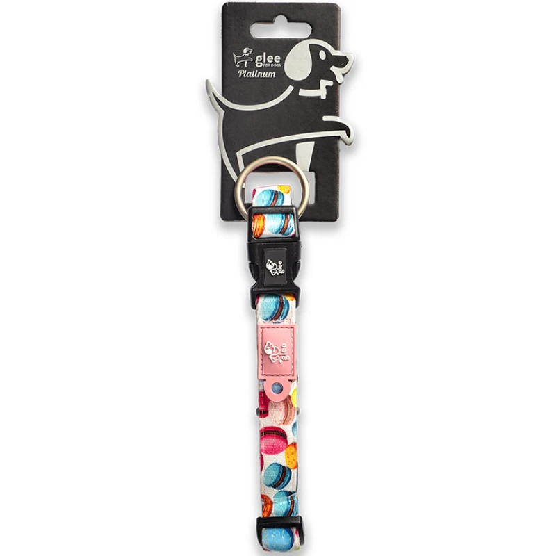 Περιλαίμιο Σκύλου Glee Platinum Macaron XS 10mmx20-35cm Σκύλοι