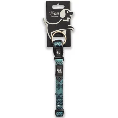 Περιλαίμιο Σκύλου Glee Platinum Machu Picchu Small 15mm x 30-45cm