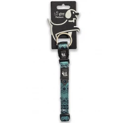 Περιλαίμιο Σκύλου Glee Platinum Machu Picchu Small 15mm x 30-45cm Περιλαίμιο Σκύλου Glee Platinum Machu Picchu Small 15mm x 30-45cm