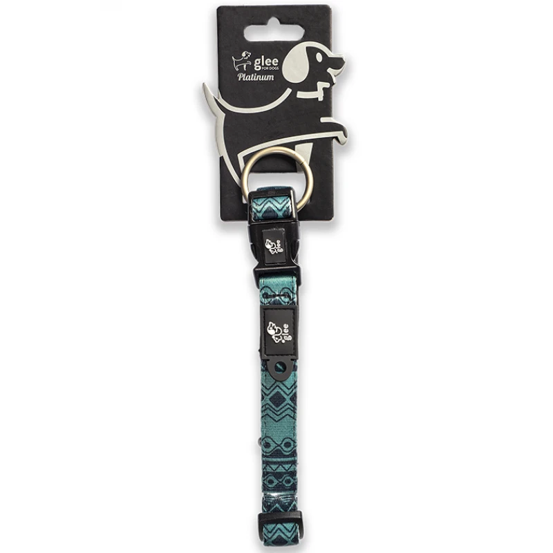 Περιλαίμιο Σκύλου Glee Platinum Machu Picchu XS 10mmx20-35cm Σκύλοι