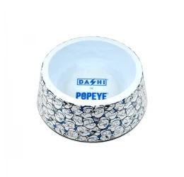 Μπολ Μελαμίνης Σκύλου Dashi Popeye Blue Large 1700ml