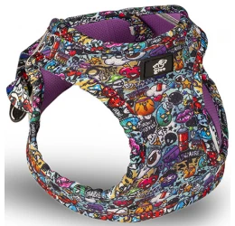 Σαμαράκι Σκύλου Glee Ghost City Large (Λαιμός: 30-32cm, Στήθος: 36-44cm)