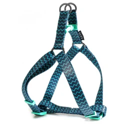 Σαμαράκι Σκύλου Glee Τύπου A Green Zig Zag M 20mmx35cm-60cm Σαμαράκι Σκύλου Glee Τύπου A Green Zig Zag M 20mmx35cm-60cm