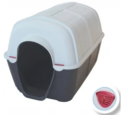 Σπιτάκι Σκύλου Πλαστικό Dog House Iggy 70x44x44cm
