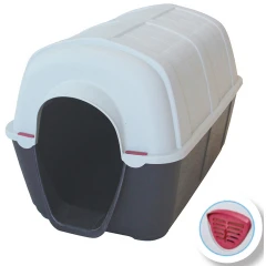 Σπιτάκι Σκύλου Πλαστικό Dog House Iggy 80x50,7x50,6cm Σπιτάκι Σκύλου Πλαστικό Dog House Iggy 80x50,7x50,6cm