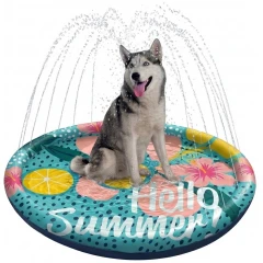Χαλάκι Σιντριβάνι Σκύλου Glee Sprinkle Mat 100cm Hello Summer Χαλάκι Σιντριβάνι Σκύλου Glee Sprinkle Mat 100cm Hello Summer