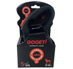 Λουρί επαναφοράς Goget Auto Brake Retract με Ιμάντα L 5m έως 30kg Μαύρο Λουρί επαναφοράς Goget Auto Brake Retract με Ιμάντα L 5m έως 30kg Μαύρο