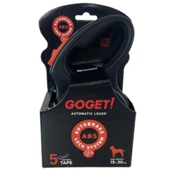 Λουρί επαναφοράς Goget Auto Brake Retract με Ιμάντα L 5m έως 30kg Μαύρο Λουρί επαναφοράς Goget Auto Brake Retract με Ιμάντα L 5m έως 30kg Μαύρο