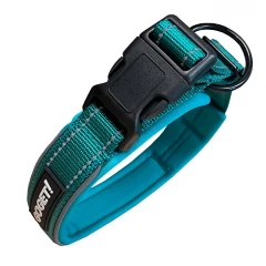 Περιλαίμιο Σκύλου GoGet Neoprene Safety Lock Large 3x43-50cm Μπλε