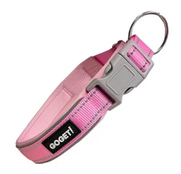 Περιλαίμιο Σκύλου GoGet Neoprene Safety Lock XLarge 3x48-55cm Ροζ