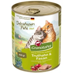 Granatapet Delicatessen 400gr με Γαλοπούλα και Φασιανό Granatapet Delicatessen 400gr με Γαλοπούλα και Φασιανό