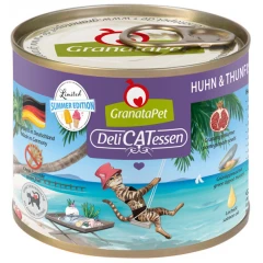 Granatapet Delicatessen Summer Limited Edition 200gr με Κοτόπουλο και Τόνο Granatapet Delicatessen Summer Limited Edition 200gr με Κοτόπουλο και Τόνο