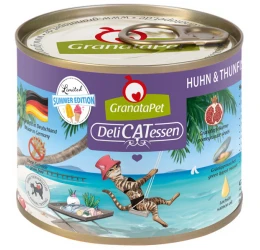 Granatapet Delicatessen Summer Limited Edition 200gr με Κοτόπουλο και Τόνο Granatapet Delicatessen Summer Limited Edition 200gr με Κοτόπουλο και Τόνο