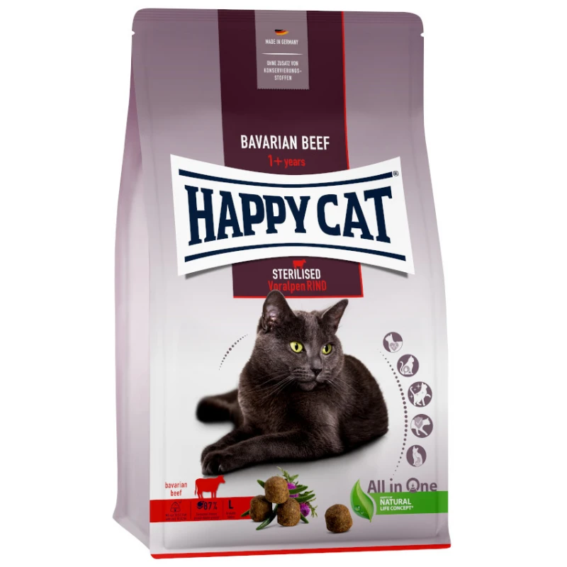 Happy Cat Supreme Sterilised Μοσχάρι 10kg ΞΗΡΑ ΤΡΟΦΗ ΓΑΤΑΣ Happy Cat Supreme Sterilised Μοσχάρι 10kg ΞΗΡΑ ΤΡΟΦΗ ΓΑΤΑΣ