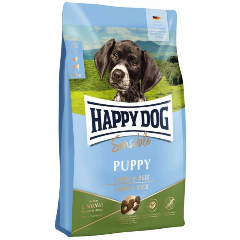Happy Dog Sensible Puppy lamb 4kg ΣΚΥΛΟΙ