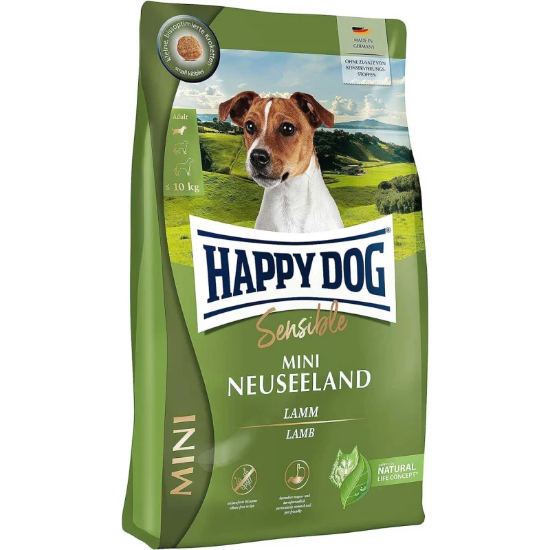 HAPPY DOG NEUSEELAND MINI 4Kg ΞΗΡΑ ΤΡΟΦΗ ΣΚΥΛΟΥ