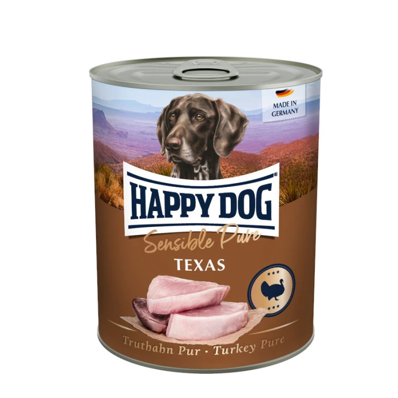 Υγρή Τροφή Σκύλου Happy Dog Texas 800gr με Γαλοπούλα ΣΚΥΛΟΙ