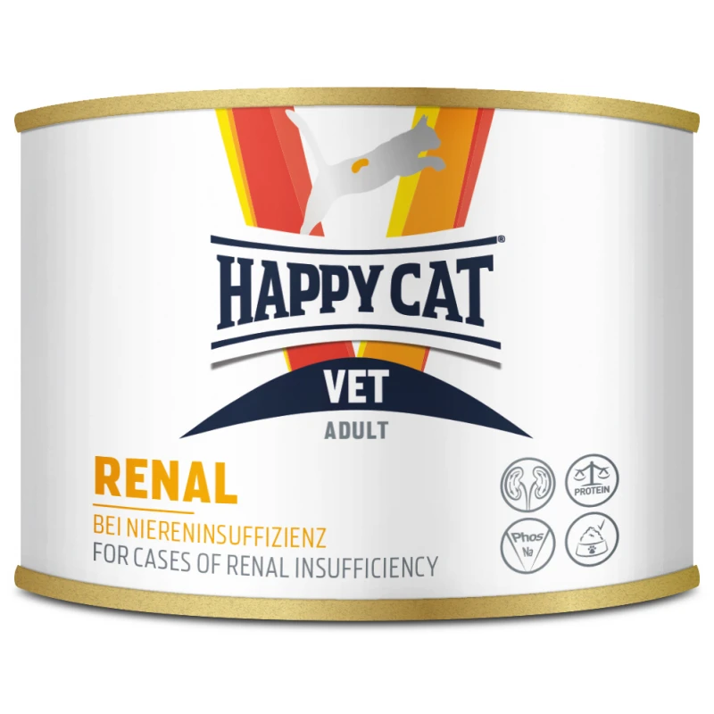 Happy Cat Vet Diet Υγρή τροφή Renal 6Χ200gr ΓΑΤΕΣ
