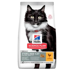 Hill's Science Plan Mature Adult Sterilised Για Γάτες Με Κοτόπουλο 1,5kg ( 1kg + 500gr Δώρο) Hill's Science Plan Mature Adult Sterilised Για Γάτες Με Κοτόπουλο 1,5kg ( 1kg + 500gr Δώρο)