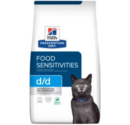 Hill's Prescription Diet d/d Food Sensitivities για Γάτες με Πάπια &Αρακά 1,5kg Hill's Prescription Diet d/d Food Sensitivities για Γάτες με Πάπια &Αρακά 1,5kg