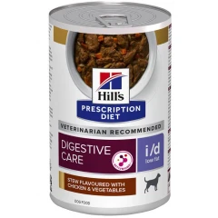 Hill's PD Canine i/d Low Fat Stew Κοτόπουλο και Λαχανικά 354gr για Σκύλους Hill's PD Canine i/d Low Fat Stew Κοτόπουλο και Λαχανικά 354gr για Σκύλους