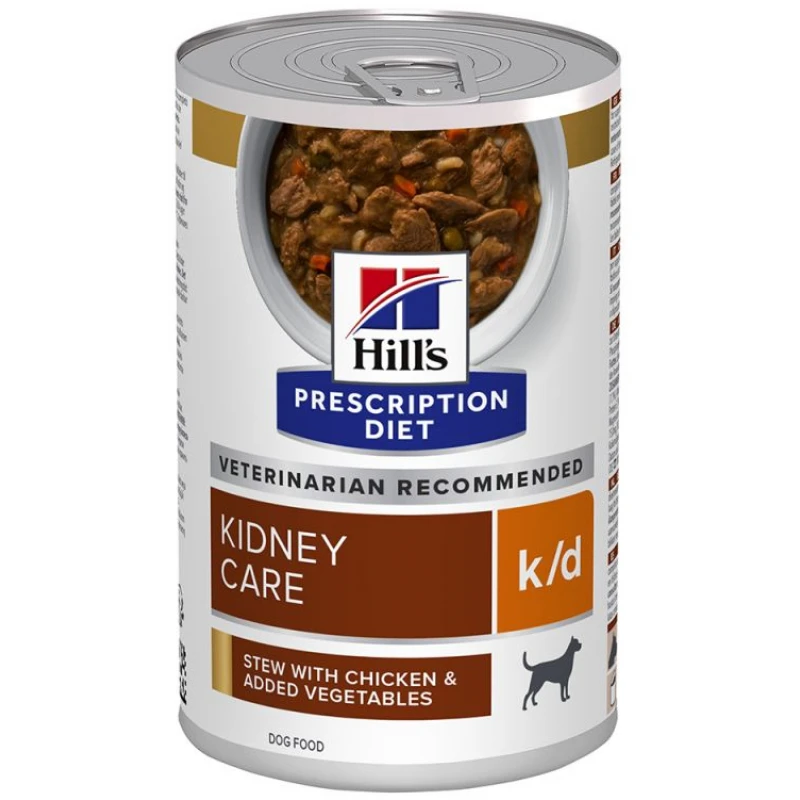 Hill's PD Canine K/D Kidney Care Stew με Κοτόπουλο και Λαχανικά 12x354gr για σκύλους ΣΚΥΛΟΙ