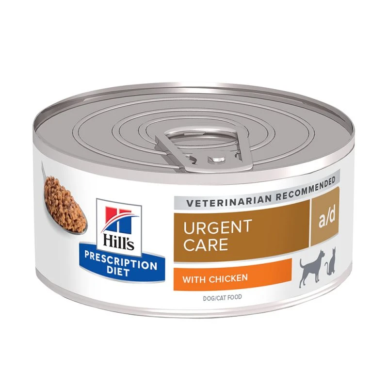 Hill's Prescription Diet a/d Urgent Care υγρή τροφή για σκύλους και γάτες 156gr ΣΚΥΛΟΙ