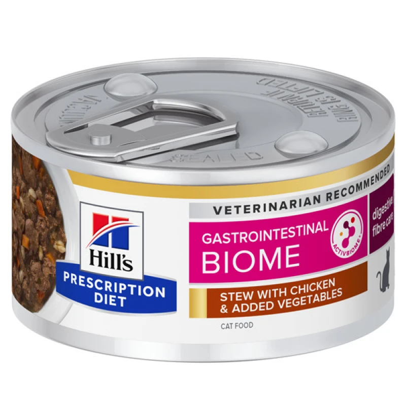 Hill's Prescription Diet  Gastrointestinal Biome Stew για Γάτες 82gr ΓΑΤΕΣ