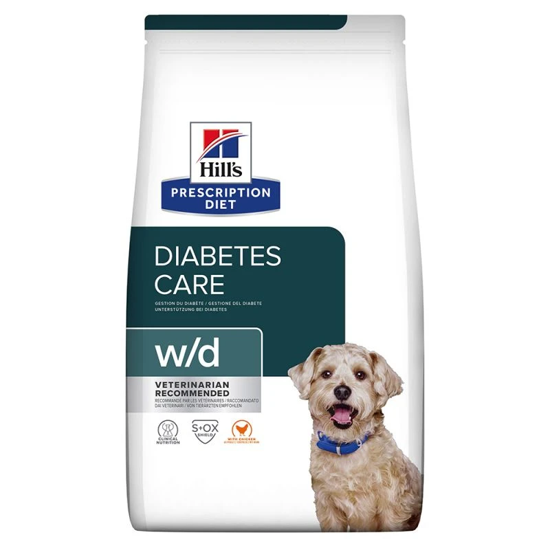 Hill's Prescription Diet w/d Digestive/Weight/Diabetes Management Για Σκύλους Με Κοτόπουλο 1.5kg ΞΗΡΑ ΤΡΟΦΗ ΣΚΥΛΟΥ