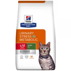 Hill's Prescription Diet c/d Metabolic Urinary Stress για Γάτες Με Κοτόπουλο 1,5kg Hill's Prescription Diet c/d Metabolic Urinary Stress για Γάτες Με Κοτόπουλο 1,5kg