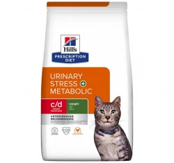 Hill's Prescription Diet c/d Metabolic Urinary Stress για Γάτες Με Κοτόπουλο 1,5kg Hill's Prescription Diet c/d Metabolic Urinary Stress για Γάτες Με Κοτόπουλο 1,5kg