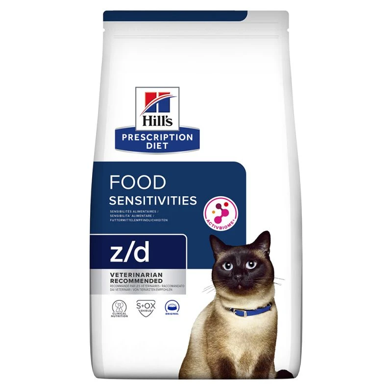 Hill's Prescription Diet z/d Food Sensitivities Για Γάτες 1,5kg ΓΑΤΕΣ
