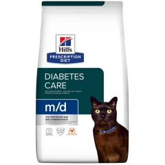 Hill's Prescription Diet m/d Diabetes/Weight Management για Γάτες με Κοτόπουλο 1,5kg Hill's Prescription Diet m/d Diabetes/Weight Management για Γάτες με Κοτόπουλο 1,5kg