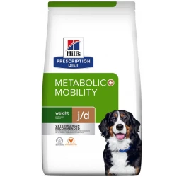 Hill's Prescription Diet Metabolic + Mobility Weight + Joint Care για Σκύλους με Κοτόπουλο 12kg Hill's Prescription Diet Metabolic + Mobility Weight + Joint Care για Σκύλους με Κοτόπουλο 12kg