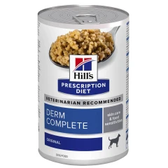 Hill's PD Canine Derm Complete Skin Care and Food Sensitivities 370gr  Hill's PD Canine Derm Complete Skin Care and Food Sensitivities 370gr