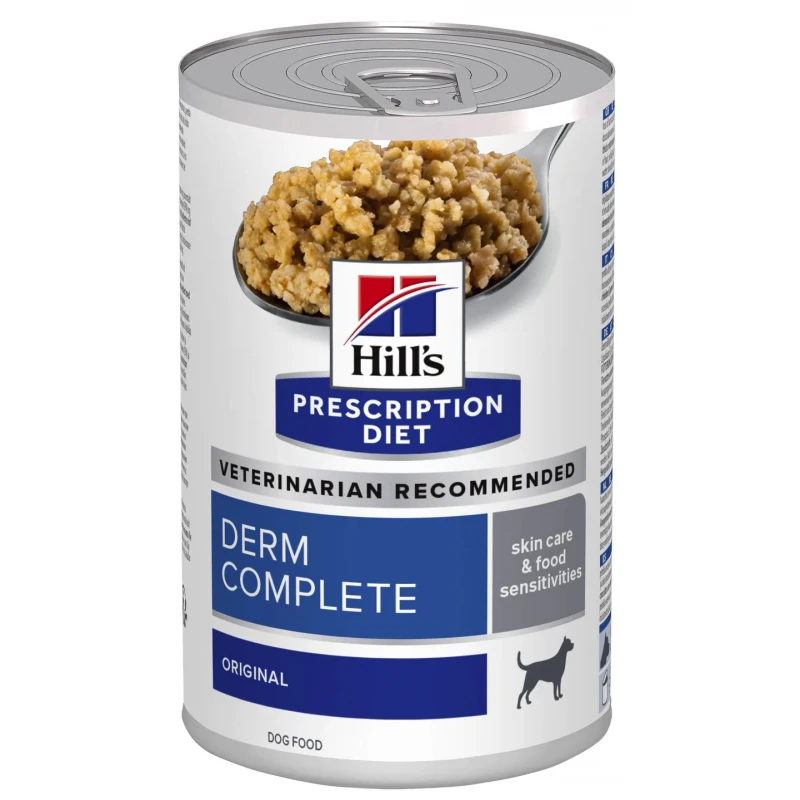 Hill's PD Canine Derm Complete Skin Care and Food Sensitivities 370gr  ΣΚΥΛΟΙ