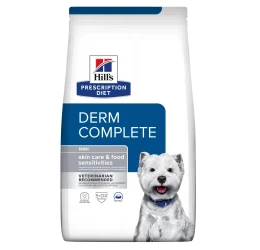Hill's Prescription Diet Derm Complete Mini Skin Care and Food Sensitivities για Μικρόσωμους Σκύλους 1kg Hill's Prescription Diet Derm Complete Mini Skin Care and Food Sensitivities για Μικρόσωμους Σκύλους 1kg